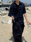 Cooling Check Half Shirt