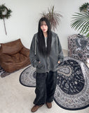Hamel Pigment Embroidery Hooded Zip-up