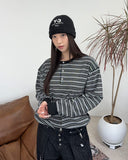 Lao Henley Neck ST Knit Long Sleeve
