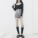 Sereni Ribbon Lace Leg Warmer