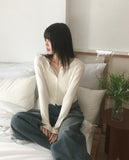 Hub Cable Round Knit Cardigan