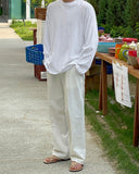 Easy Linen One-Tuck Wide Pants