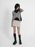Low Layered Cardigan Knit
