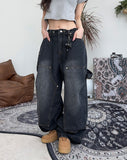 Dust Work Carpenter Denim Pants