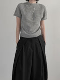 Miel Daily Short Sleeve Knit
