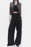 Linian Leather Padded Vest