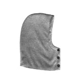 Mero Knit Hooded Button Balaclava