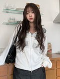 Burts Star Color Matching Hood Zip-Up