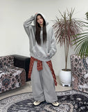 Seddy Check String Hood Shirt