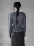 Lilt Snap Tube Top Cardigan Set