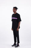 Heavy Overfit Wide 3 Color Line Logo