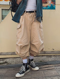 Reason Bermuda Pintuck Cargo Pants