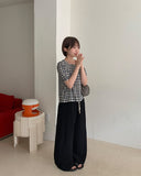 Manco Cool Summer Nylon Banding Wide Pants