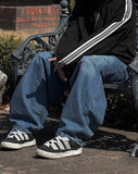 Relaxed Air Balloon Denim Pants