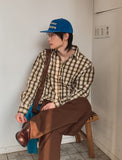 Aid Overfit Check Shirt