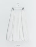 Napa balloon banding long skirt