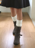 Sealy Wrinkle Ribbed Leg Warmer Socks