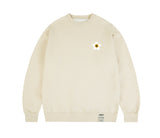 TYL White Flower Smile Logo Sweatshirt