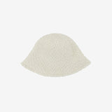 Chaki fleece bucket hat