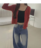 Sweet V-neck Knit Cardigan