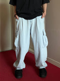 Ice Washed Cargo Denim