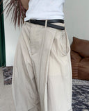 Jedi Curved Pintuck Nylon Pants