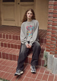 Stuffy Bunny Raglan Pigment Sweatshirt