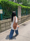 Hare Summer Wide Denim Pants
