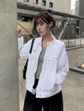 Hank Biker Nylon Windbreaker Jacket