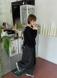 Kohiren Dot Knit Cardigan