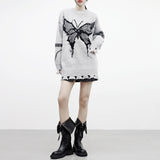 (Unisex) Pauline Butterfly Oversized Knitwear