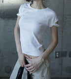Ser Cutout Short Sleeve Tee
