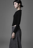 Iron Edge Wide Denim Pants