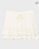 Hirun Knit Frill Mini Skirt