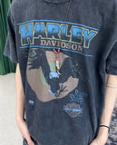 Dusk Eagle Washed Short Sleeve T-shirt
