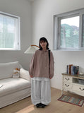 [unisex] Endo banding string pin tuck wide training pants