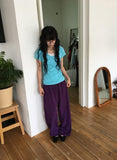 Ritz Wood String Color Nylon Pants