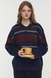 Cheese Club V-neck Knit