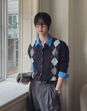 Jeff Argyle Knit Cardigan