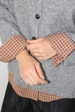 (WOOL) FLUFFY CARDIGAN