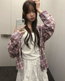 Sweetie Western Pocket Checkered Shirt
