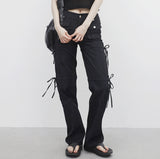Limone strap button pants