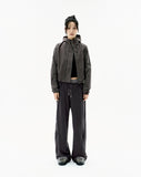 Paneled Crop Shell Jacket