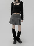 Chelf Pleated Mini Skirt