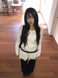 Pale One Piece Cardigan Layered Set