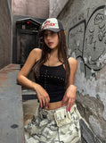 Lower cross stud sleeveless