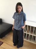 [unisex] Hashin Denim String Wide Pants