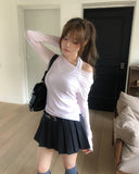 Poe Tencel Round Long Sleeve