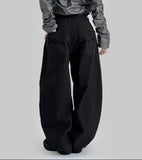 Ribbon Trimming Pants