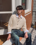Bins Openwork Over Fit Cardigan